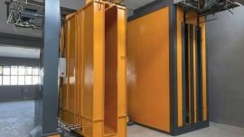 3M Dik Alüminyum Profil U Tipi Elektrostatik Toz Boyama Tesisi